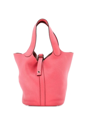 Hermès Pre-Owned Picotin Lock Bag Clemence PM bucket bag - Pink