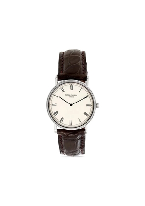 Patek Philippe Pre-Owned Calatrava 32mm - White