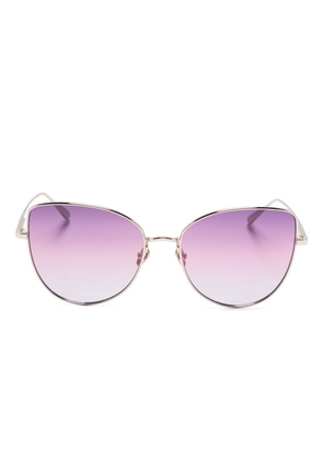 Linda Farrow Eloise sunglasses - Gold