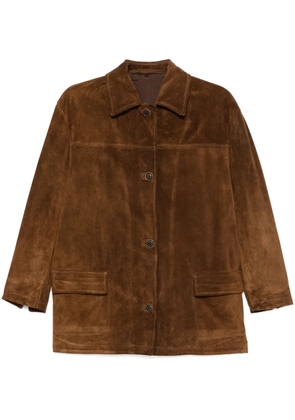 Salvatore Santoro suede jacket - Brown