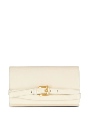 Balmain Anthem clutch bag - White