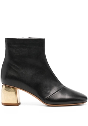 Forte Forte block-heel ankle boots - Black
