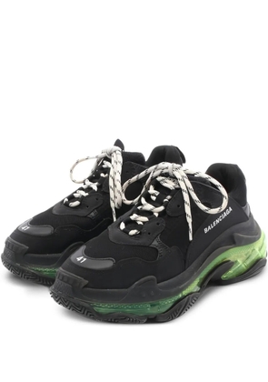 Balenciaga Pre-Owned 2010s Triple S lace-up sneakers - Black