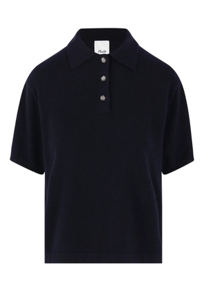 Allude three-button polo shirt - Black