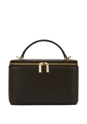 POTAMY top-handle zip mini bag - Brown