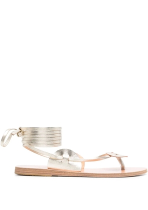 Ancient Greek Sandals Polifimi sandals - Gold