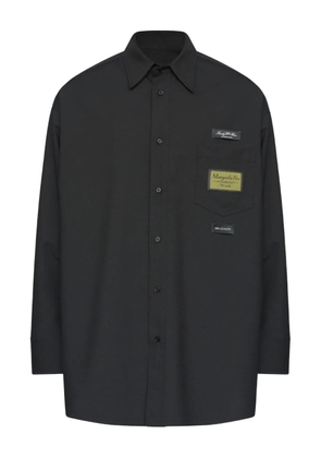 MM6 Maison Margiela long-sleeved shirt - Black