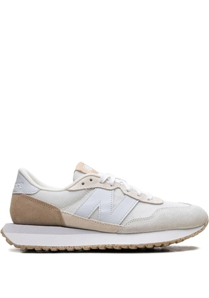 New Balance 237 suede panelled sneakers - Neutrals