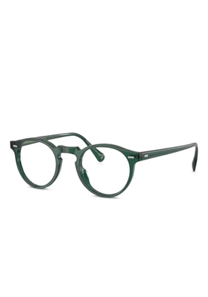 Oliver Peoples 5186 vista round frame glasses - Green