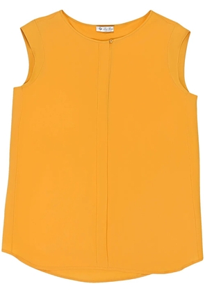 Loro Piana scoop-neck vest - Orange