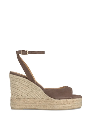 Castañer ankle-strap wedge sandals - Brown