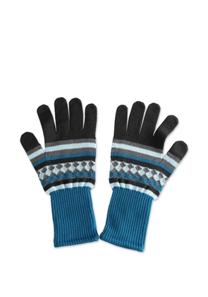 ASICS Aquifolia striped-detail gloves - Black