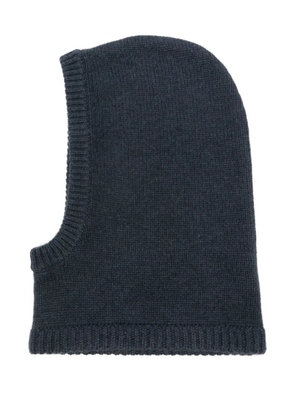 Lisa Yang ribbed balaclava - Blue