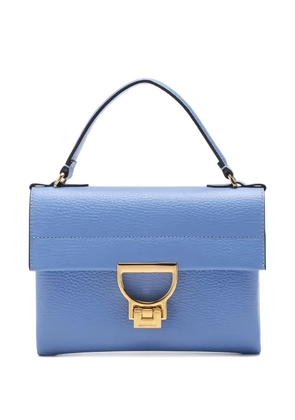 Coccinelle top-handle clasp shoulder bag - Blue