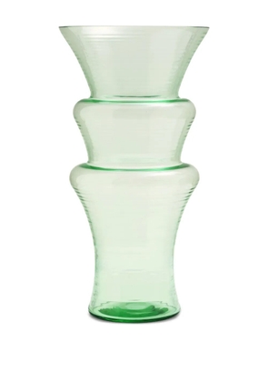 Produzione Privata Wind Maestrale glass vase (20cm) - Green
