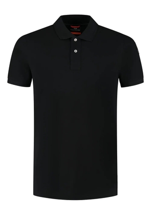 Parajumpers logo-patch polo shirt - Black
