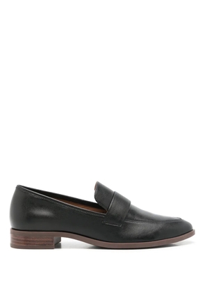 Sarah Chofakian Costes leather loafers - Black