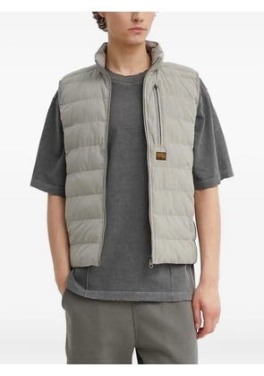 G-Star RAW quilted zip-front gilet - Grey