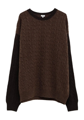 LOEWE crew-neck sweater - Brown