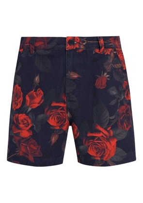 Osklen floral-print shorts - Black