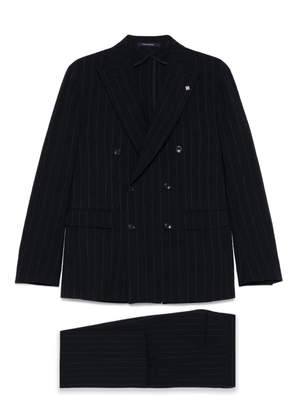 Tagliatore pinstriped suit - Blue
