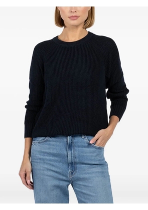 Autumn Cashmere frayed sweater - Blue