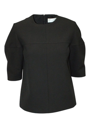 Victoria Beckham puff-sleeve blouse - Black