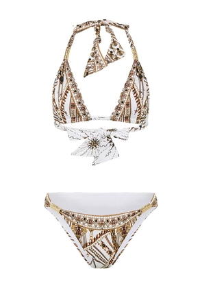 Camilla The Goddess Energy bikini - White