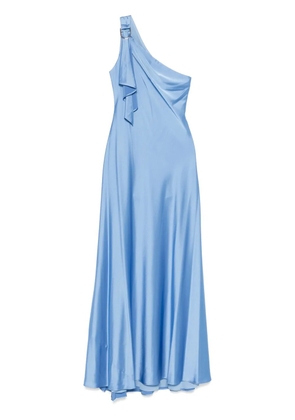 Lauren Ralph Lauren one-shoulder maxi dress - Blue