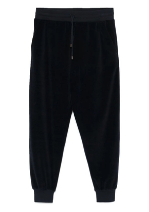 Canali velvet track pants - Blue