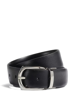 Zegna leather belt - Black