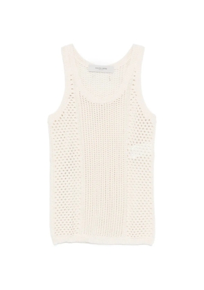 Golden Goose open-knit vest - Neutrals