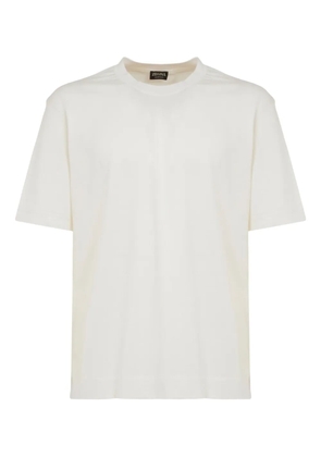 Zegna crew-neck short-sleeve T-shirt - Neutrals