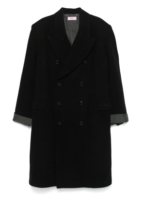 Martine Rose pilled-finish coat - Black