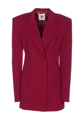 Aniye By Sienna single-breasted mini dress - Red