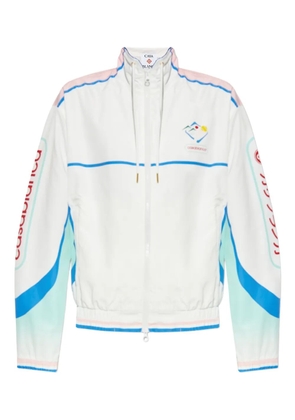 Casablanca Casa Sportif windbreaker jacket - White