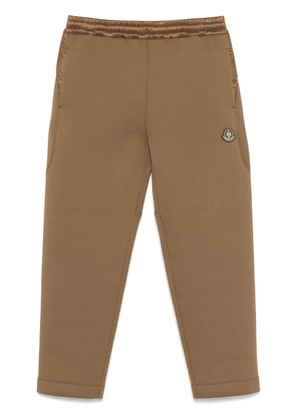 Moncler straight-leg track pants - Brown