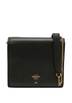 Christian Dior Pre-Owned 2017 D-Bee leather mini bag - Black