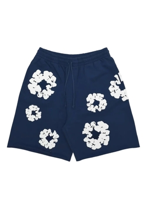 Denim Tears cotton print shorts - Blue