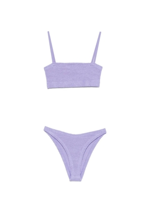 Hunza G square-neck bikini - Purple