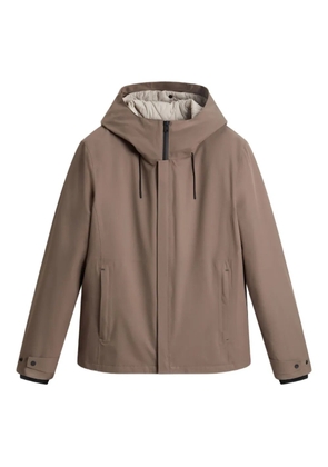 Woolrich hooded quilted jacket - Brown