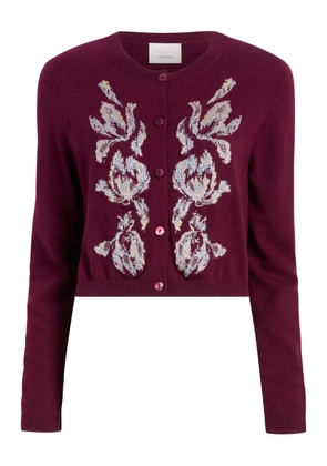 Cinq A Sept tulip isolde cardigan - Red