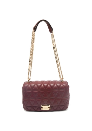 Michael Kors Vintage Sloan quilted chain-strap shoulder bag - Red