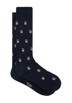 Paul Smith Astronaut-motif socks - Blue
