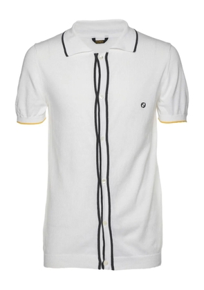 Fendi Pre-Owned knit polo shirt - White