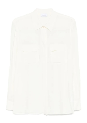 Marella pocket-detail shirt - White