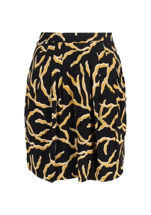Ba&Sh Clemy printed mini skirt - Black