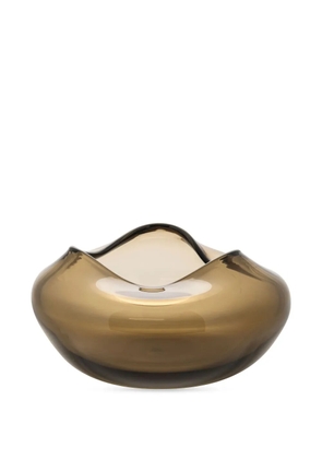 Gardeco Ocean Vidrio sculptured glass vase - Neutrals