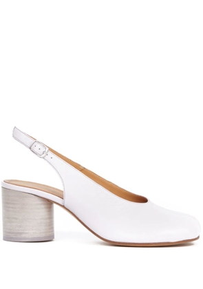 Maison Margiela 60mm Tabi slingback pumps - Purple