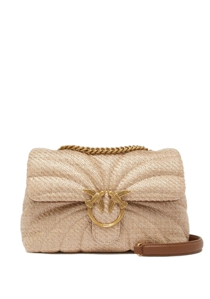 PINKO Love Puff crossbody bag - Neutrals